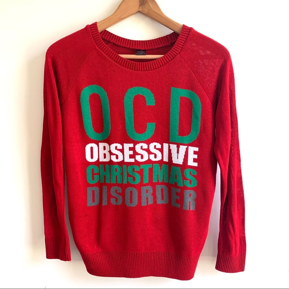 Christmas Sweater L.O.L. Vintage Size Small EUC
